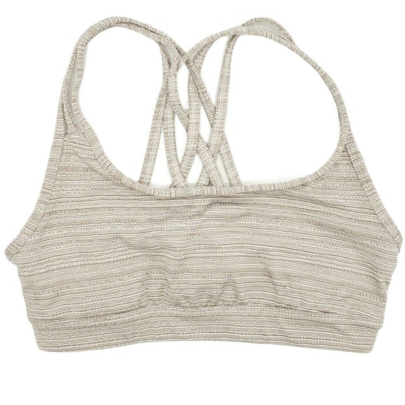 Athleta Fully Focused Sports Bra Quail - Picture 1 of 8